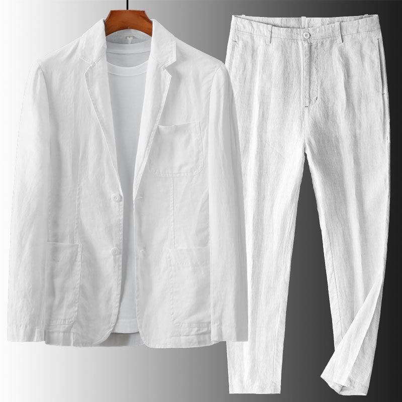 Brunetti's Linen Suit Set