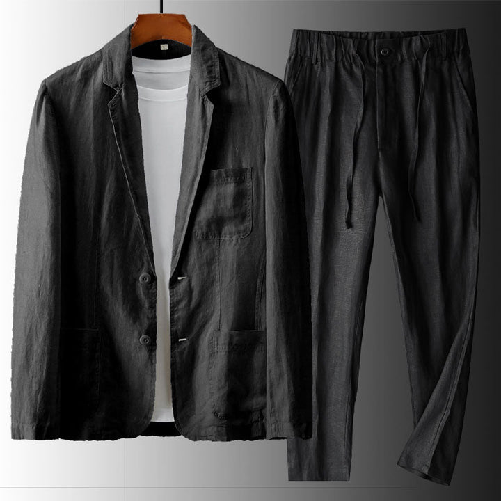 Brunetti's Linen Suit Set