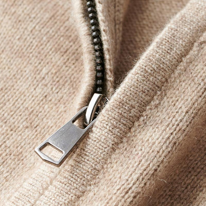 Oliver | Premium Zip-Up Sweater For Men