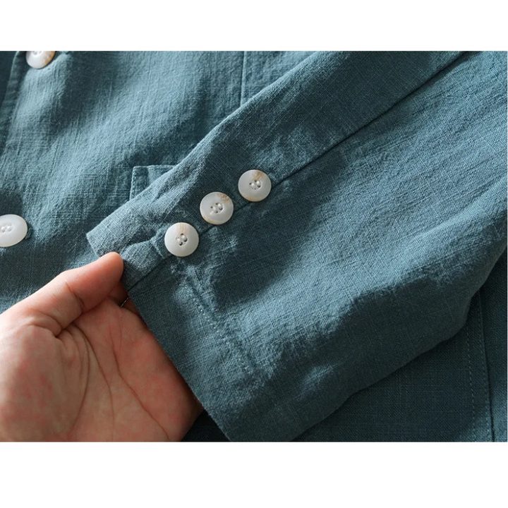 Miles | Cotton-Linen Blazer