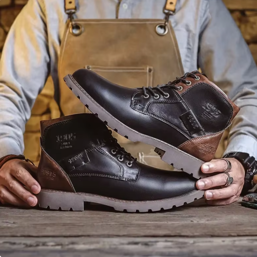 Aaron™ | Timeless Vintage Leather Boots