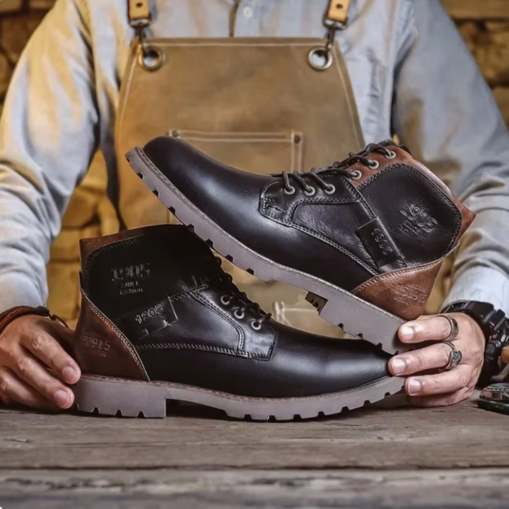Aaron™ | Timeless Vintage Leather Boots