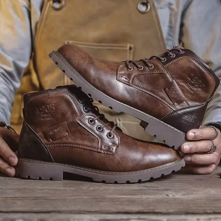 Aaron™ | Timeless Vintage Leather Boots