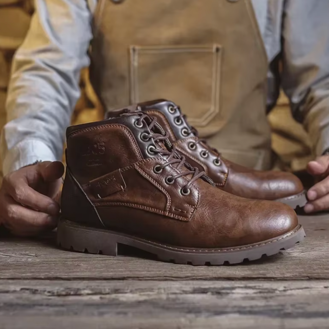Aaron™ | Timeless Vintage Leather Boots