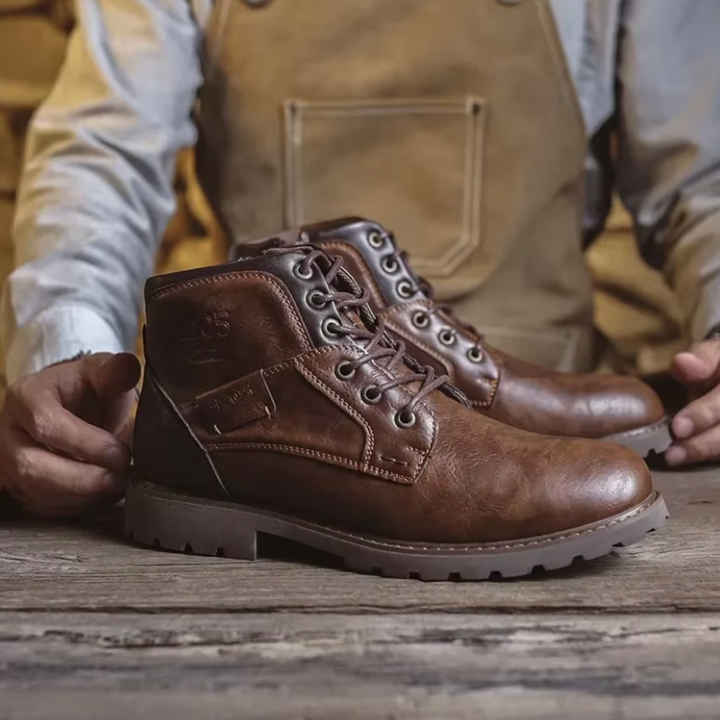 Aaron™ | Timeless Vintage Leather Boots
