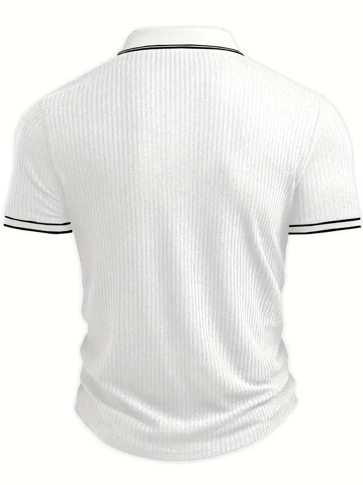 Maxwell Polo — Tailored Structure, Mediterranean Flair