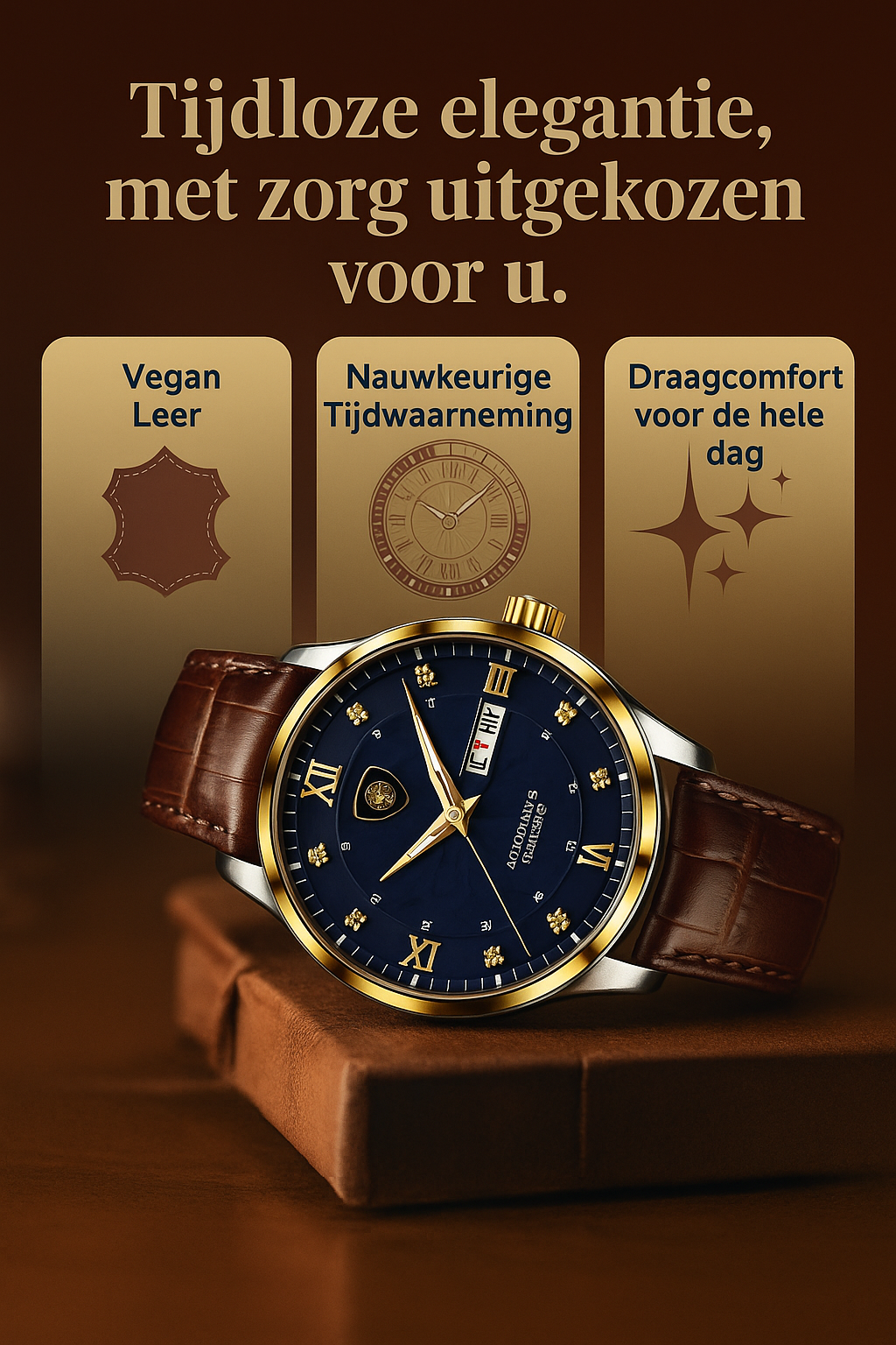Eco-Friendly Radiant Men's Watch