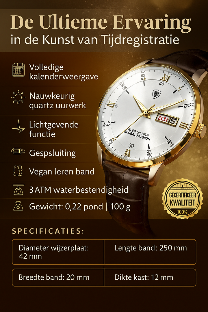 Eco-Friendly Radiant Men's Watch