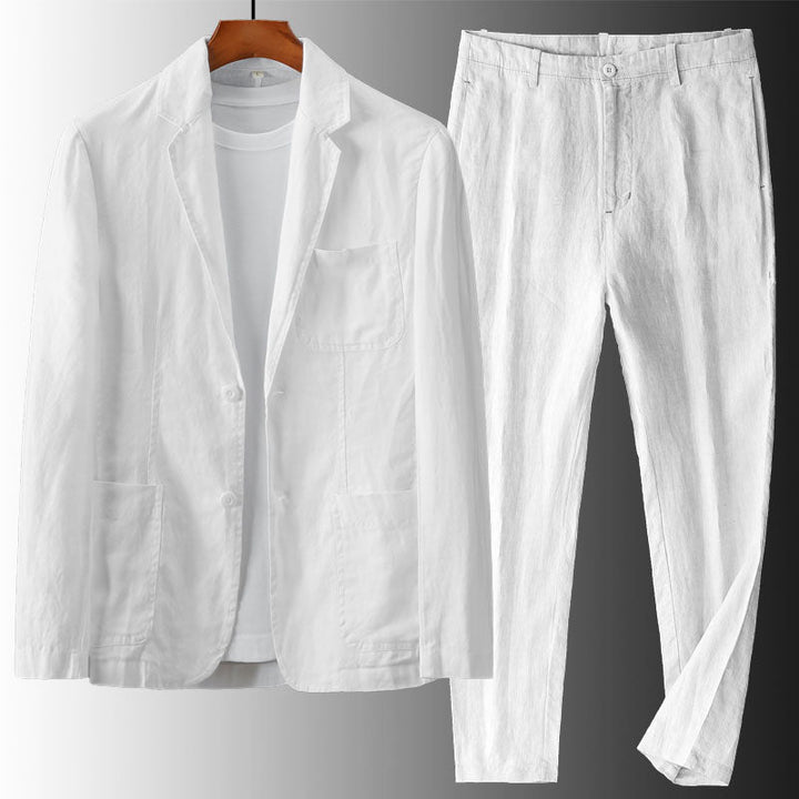 Brunetti's Linen Suit Set