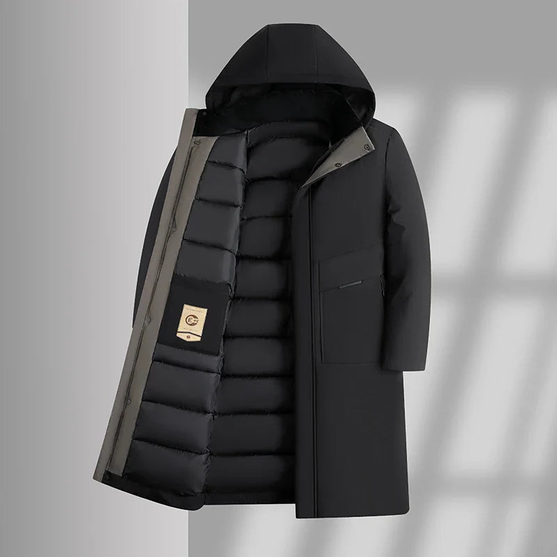 Contemporary Roma Down Trench Coat