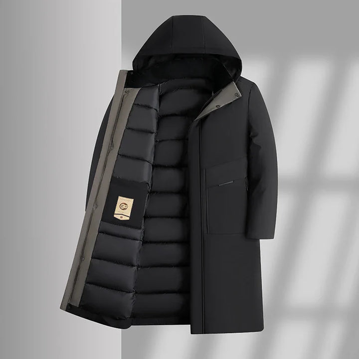 Contemporary Roma Down Trench Coat
