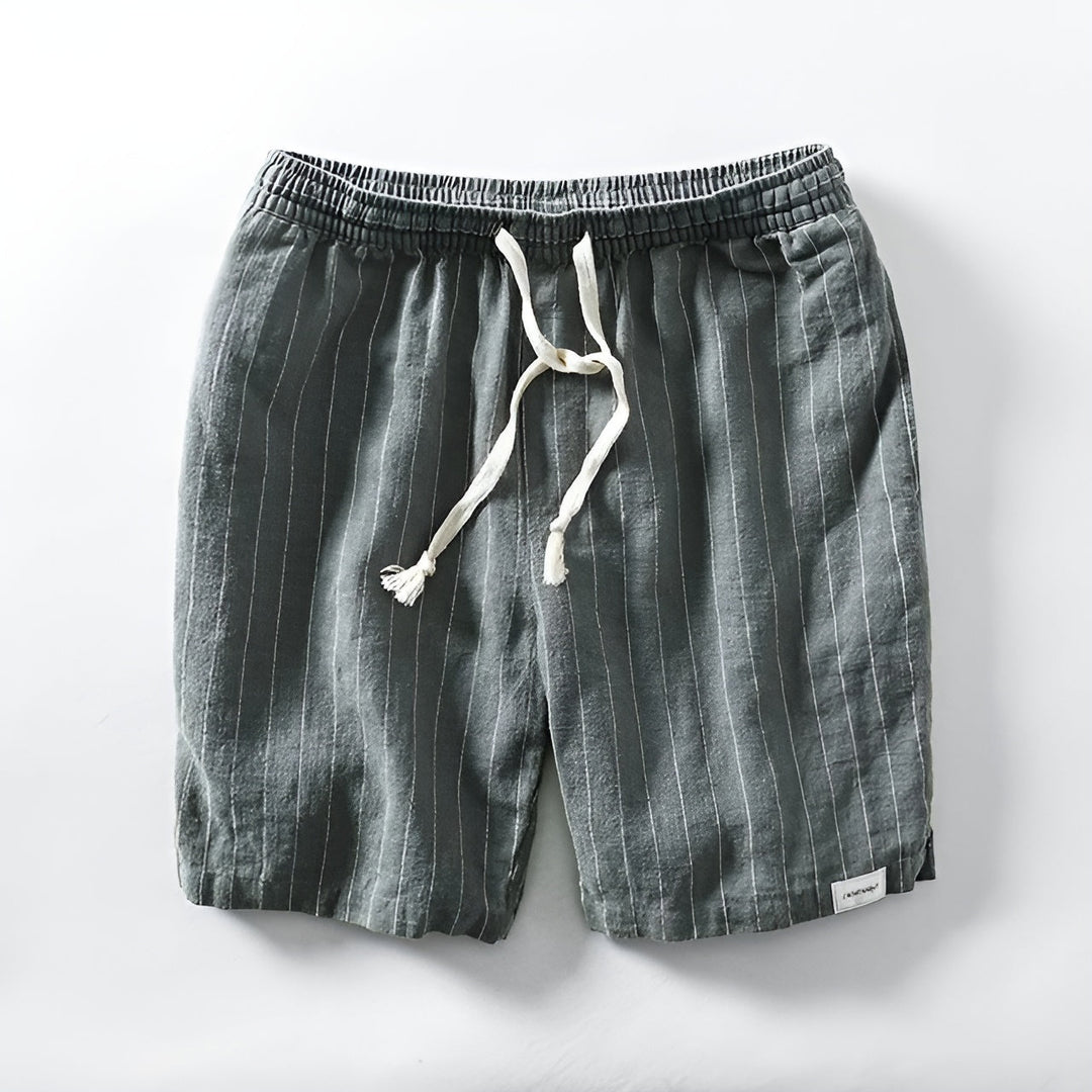 Barcelona Cotton-Linen Blend Shorts