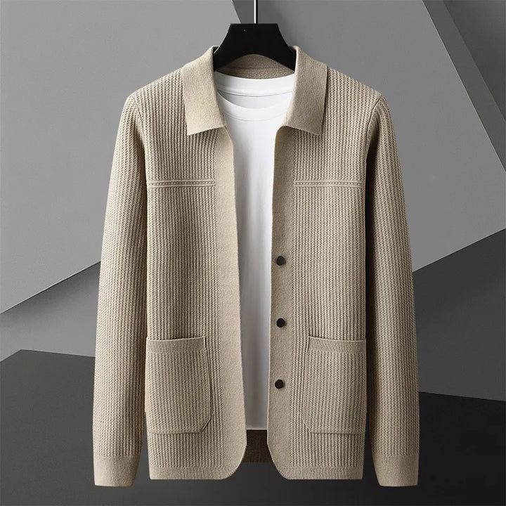 Morel Knit Sweater Cardigan