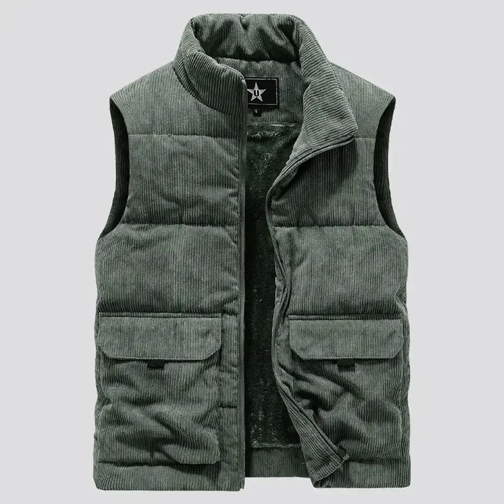 The Coleridge  - Ribbed Corduroy Vest