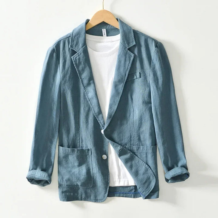 Miles | Cotton-Linen Blazer