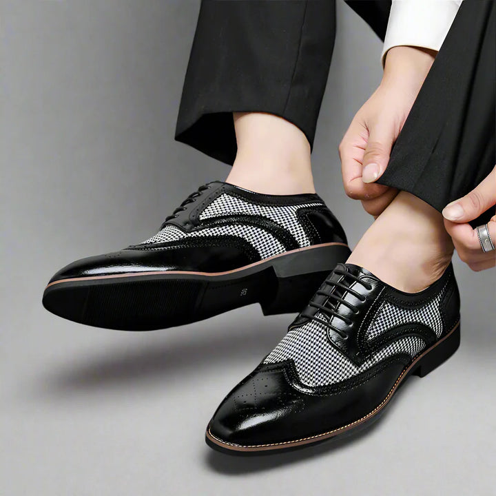 Houndstooth Brogues by Astoria