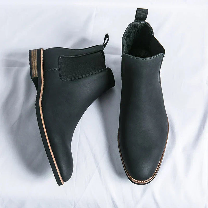 Kayden™ Leather Chelsea Booties