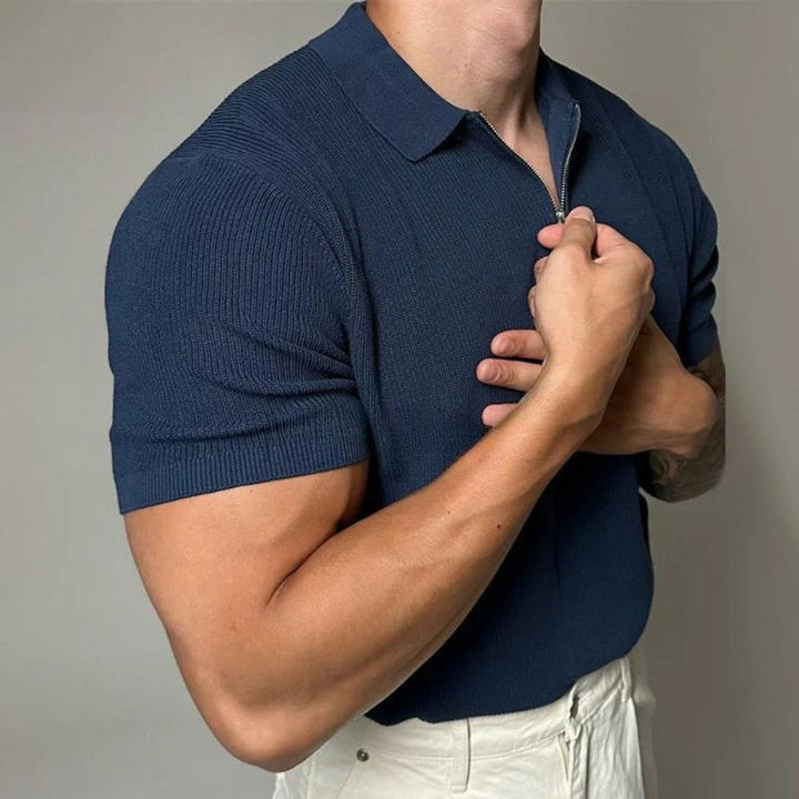 Monarch Zip-Up Muscle Tank