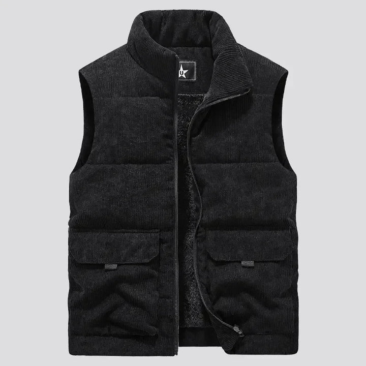 The Coleridge  - Ribbed Corduroy Vest