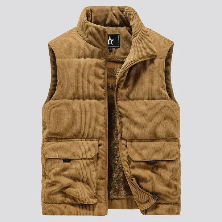 The Coleridge  - Ribbed Corduroy Vest