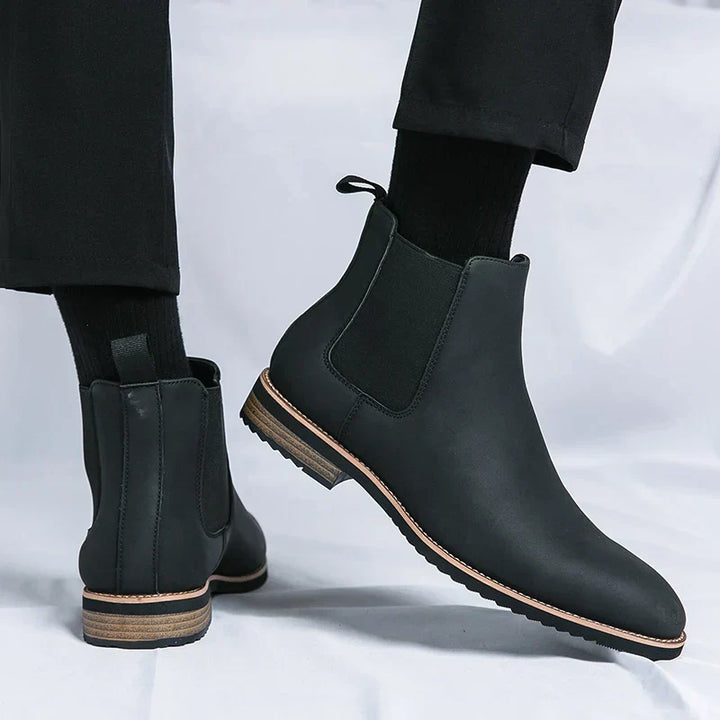 Kayden™ Leather Chelsea Booties