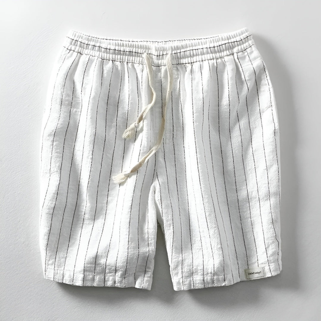 Barcelona Cotton-Linen Blend Shorts