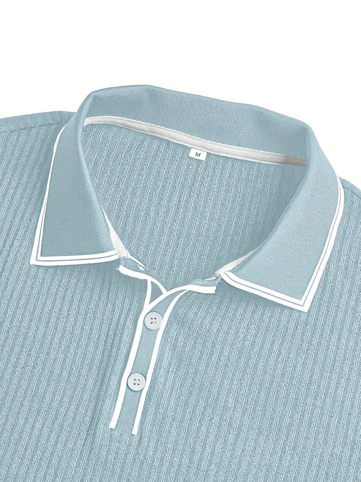Maxwell Polo — Tailored Structure, Mediterranean Flair