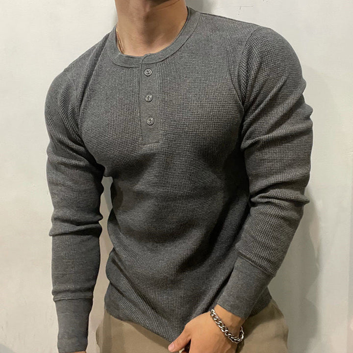 Henley Sleeveless Tee