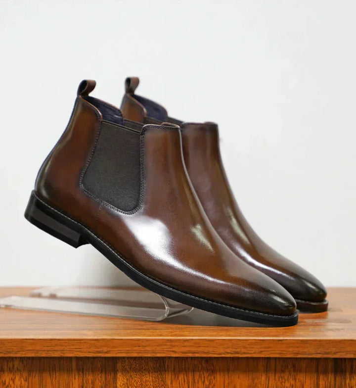 Blake™ | Elegant Leather Chelsea Boots